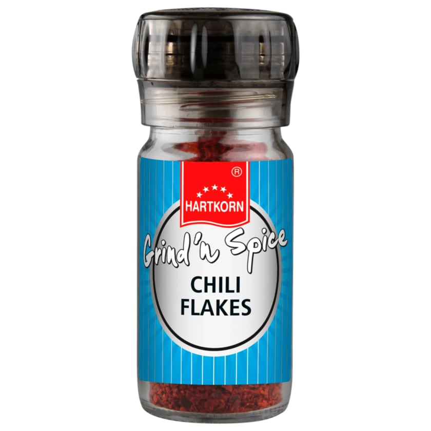 Hartkorn Grind'n Spice Chili Flakes 34g